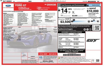 2021 Ford GT Base