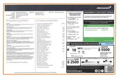 2023 McLaren 720S Spider Performance