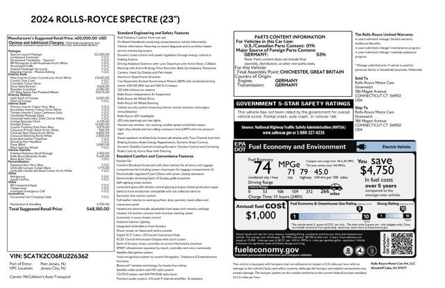 2024 Rolls-Royce Spectre 