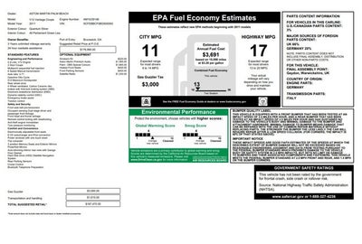 2011 Aston Martin V12 Vantage Base