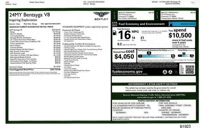 2024 Bentley Bentayga V8