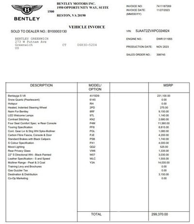 2023 Bentley Bentayga S V8