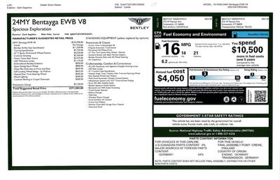 2024 Bentley Bentayga EWB V8