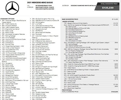 2021 Mercedes-Benz E-Class AMG® E 63 S