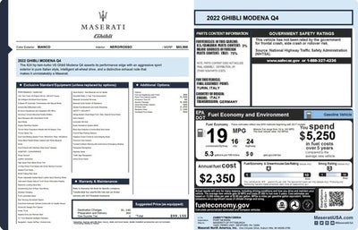 2022 Maserati Ghibli Modena Q4