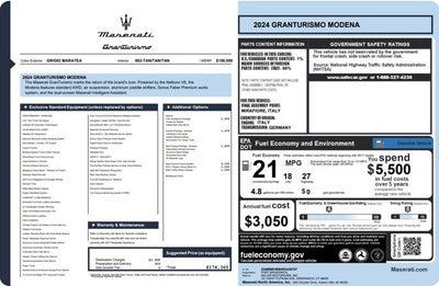 2024 Maserati GranTurismo Modena