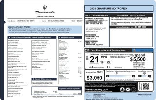 2024 Maserati GranTurismo Trofeo