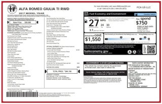 2017 Alfa Romeo Giulia Ti