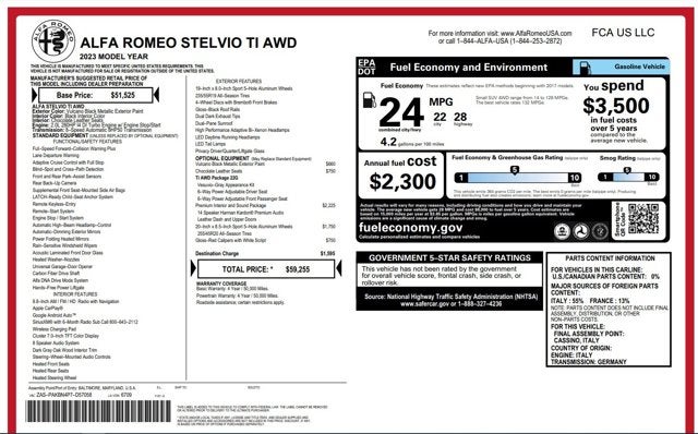 2023 Alfa Romeo Stelvio Ti