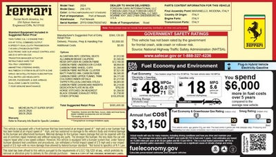 2024 Ferrari 296 GTS Base