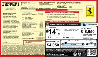 2013 Ferrari 458 Italia Base
