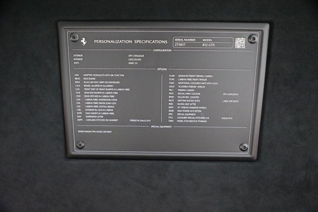 2022 Ferrari 812 GTS Base