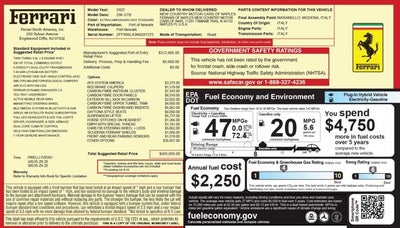 2022 Ferrari 296 GTB Base