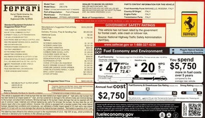 2023 Ferrari 296 GTB Base