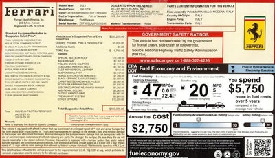 2023 Ferrari 296 GTB Base