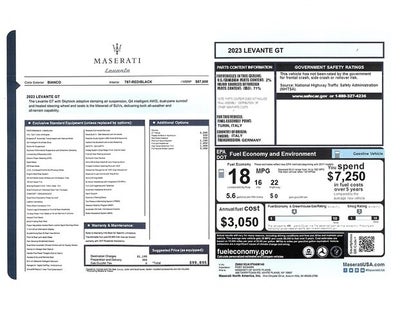 2023 Maserati Levante GT