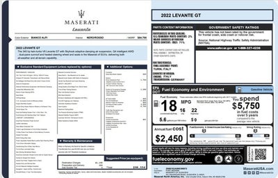 2022 Maserati Levante GT