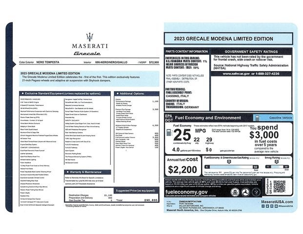 2023 Maserati Grecale Modena