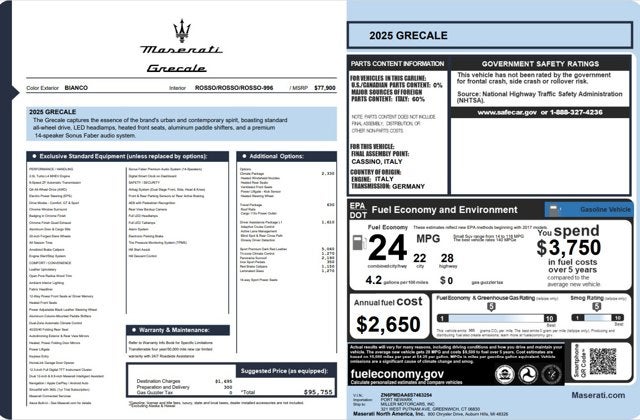 2025 Maserati Grecale 