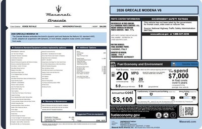 2026 Maserati Grecale Modena