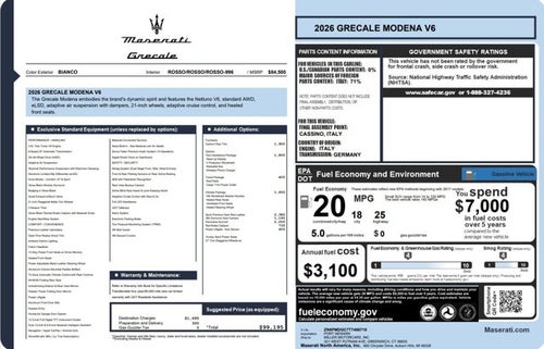 2026 Maserati Grecale Modena